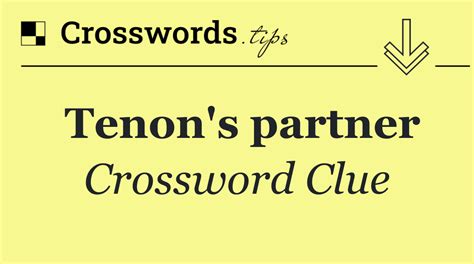 poivre partner crossword clue.